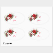 Kerst vakantie cadeau Label Sticker (Vel)