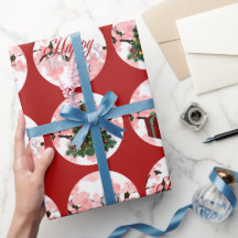 Kerst Vakantie inpakpapier