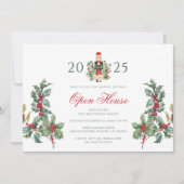 Kerst Vakantie Notenkraker Open Huis Bessen Kaart (Voorkant)