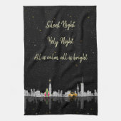 Kerst Vakantie Seizoensgebonden Decor Kussen Theedoek (Verticaal)