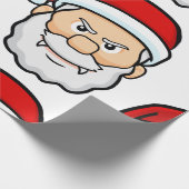 kerst vampier santa cadeaupapier (Hoek)