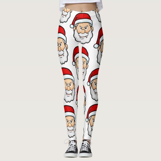 kerst vampier santa leggings (Voorkant)