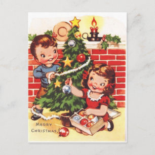 kerst van 1940 feestdagenkaart