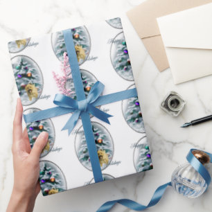 Kerst van Cairn Terrier Cadeaupapier