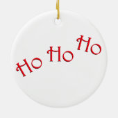 Kerst van Cairn Terrier Keramisch Ornament (Achterkant)