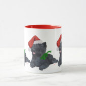 Kerst van Cairn Terrier Mok (Midden)