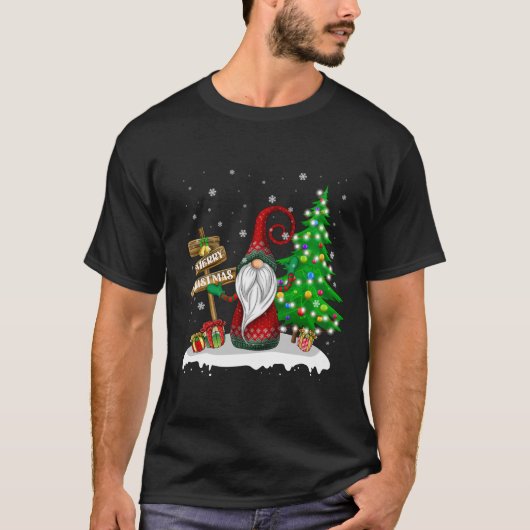 Kerst van de feestelijke kerst t-shirt (Voorkant)