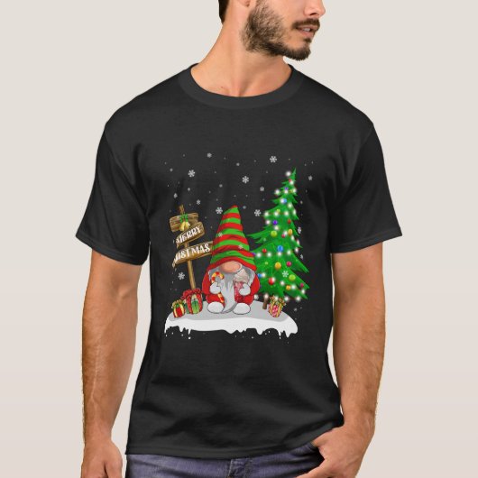 Kerst van de feestelijke kerst t-shirt (Voorkant)