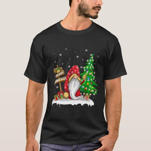 Kerst van de feestelijke kerst t-shirt (Voorkant)