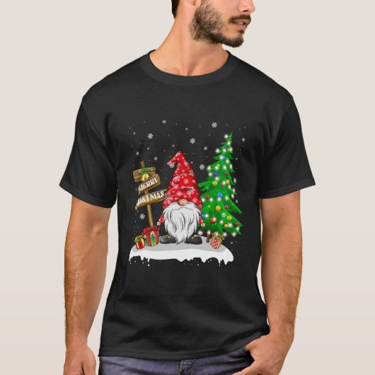 Kerst van de feestelijke kerst t-shirt (Voorkant)