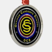 Kerst van de kerst van de legerofficier metalen ornament (Rechts)