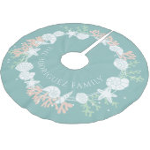 Kerst van de kust, schaafschil kerstboom rok (Gekanteld)