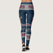 Kerst van de Leggins, | Leggings met kerstmis | (Achterkant)