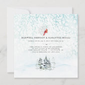 Kerst van de winterpijnen van Elegant Kaart (Voorkant)