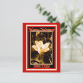 Kerst van Dixie Feestdagenkaart (Staand voorkant)