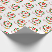 Kerst van Gin-gle Bells Cadeaupapier (Hoek)