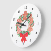 Kerst van Gingerbrood Grote Klok (Hoek)