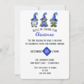 Kerst van Gnome Kaart (Voorkant)