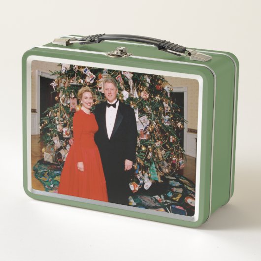 Kerst van het Amerikaanse President Bill Clinton & (Voorkant)