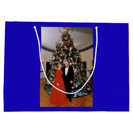 Kerst van het Amerikaanse President Bill Clinton & Groot Cadeauzakje (Achterkant)