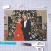 Kerst van het Amerikaanse President Bill Clinton & Tissuepapier (Craft)