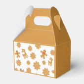 Kerst van het ontbijt bedankdoosjes (Achterkant)