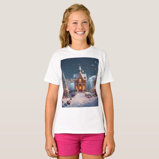 Kerst van het ontbijt t-shirt (Voorkant volledig)