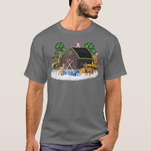 Kerst van het Parlement Goat Winter Xmas Snow T-shirt