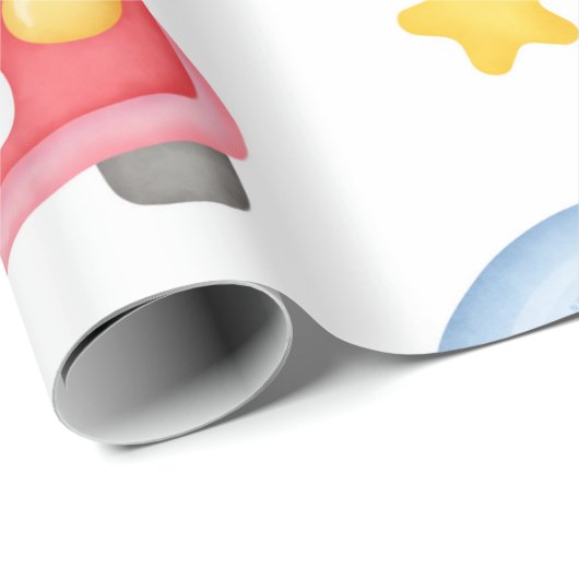 Kerst van het wereldbol met drijvende kat en sneeu cadeaupapier (Rol Hoek)