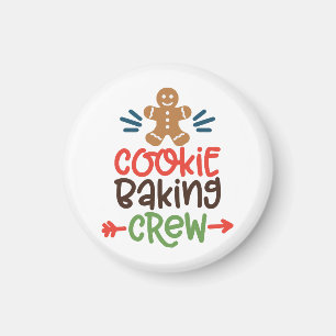 Kerst van koekjesbakkerij magneet