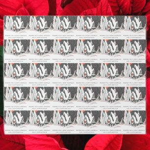 kerst van kunstdeco cadeaupapier