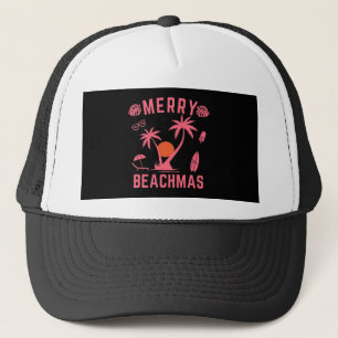 Kerst van Merry Beachmas in juli Trucker Pet