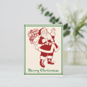 Kerst van Merry Briefkaart (Staand voorkant)