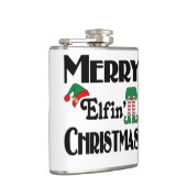 Kerst van Merry Elfin Heupfles (Rechts)