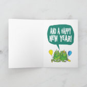 Kerst van Merry Feestdagen Kaart (Binnen)