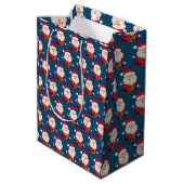 Kerst van Merry Medium Cadeauzakje (Achterkant Gekanteld)