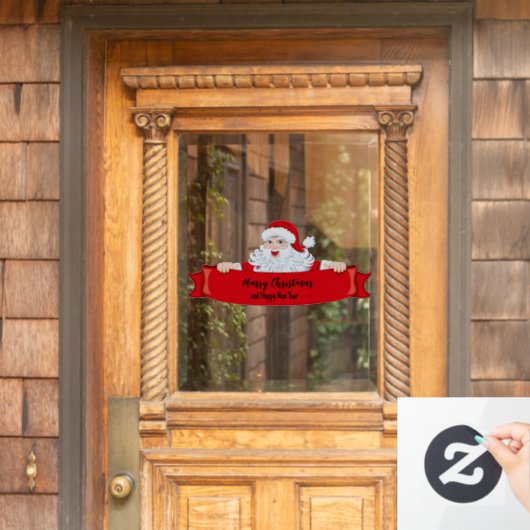 Kerst van Merry Raamsticker (Huis Deur)