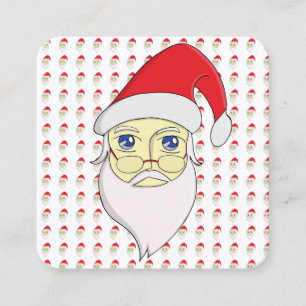 Kerst van Merry Vierkante Visitekaartje