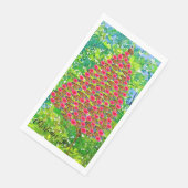 Kerst van Monarch Butterflies Servet (Hoek)