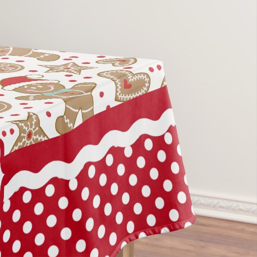 Kerst van Monogram Gingerbrood Tafelkleed (Voorbeeld)