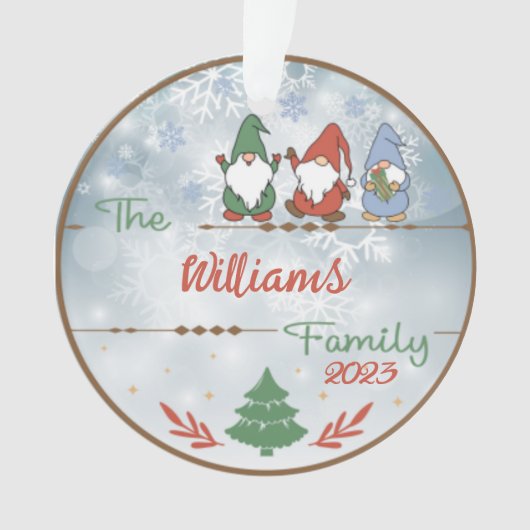 Kerst van Nome Ornament (voorkant)