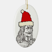 Kerst van oom Vlad Keramisch Ornament (Rechts)