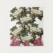 Kerst van tapisserieën wandkleed (Voorkant)