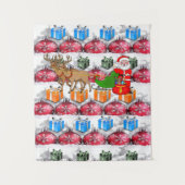 Kerst van tapisserieën wandkleed (Voorkant)