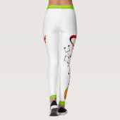 Kerst van Trini / Marac & Cuatro / Prettige feestd Leggings (Achterkant)