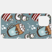Kerst van warme caca | Caca iPhone Case Mate (Achterkant (horizontaal))