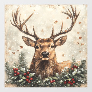 Kerst  venster Cling Raamsticker