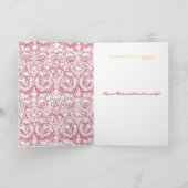 Kerst ~ Verlichting ~ Hoop Wenskaarten Feestdagen Kaart (Binnen)