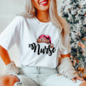 Kerst Verpleegster Vrouwen T-shirt