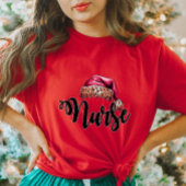 Kerst Verpleegster Vrouwen T-shirt